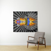 82e luchtverkeersdivisie "Vliegtuigen over de hele Wandkleed (In Situ (horizontaal))