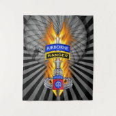 82e luchtverkeersdivisie "Vliegtuigen over de hele Wandkleed (Voorkant)