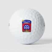 82e pleister van vietnam - oorlog vets golfballen (Voorkant)