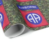 82e pleister voor veteranen in de lucht cadeaupapier (Rol Hoek)