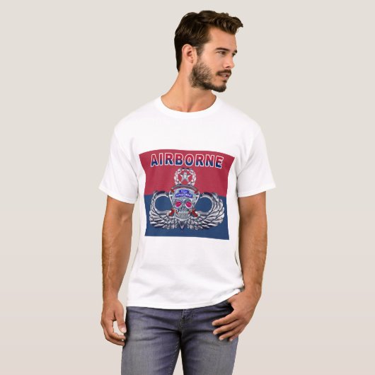 82e sector Luchtvaart T-shirt (Voorkant volledig)