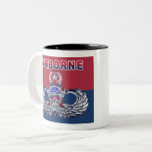 82e sector Luchtvaart Tweekleurige Koffiemok (Voorkant links)