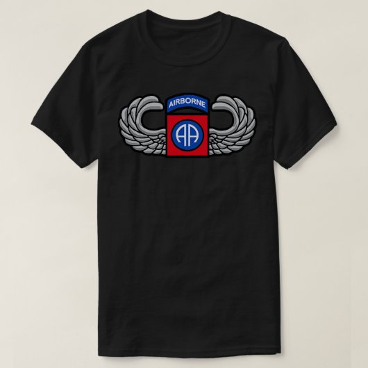 82e sprong vleugels t-shirt (Design voorkant)