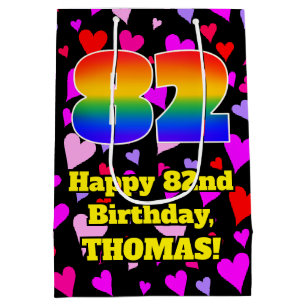 82e verjaardag: Het liefhebbende Kunstpatroon, Reg Medium Cadeauzakje