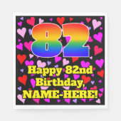 82e verjaardag: Het liefhebbende Kunstpatroon, Reg Servet (Voorkant)