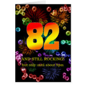 82e verjaardag nog steeds springend (Voorkant)