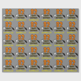 82e verjaardag: Spooky Halloween Thema, aangepaste Cadeaupapier