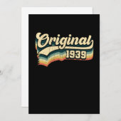 82e verjaardag van de geboorte van een rotsbruin M Kaart (Voorkant / Achterkant)