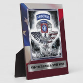 82e Veteraan, divisie Luchtvaart Fotoplaat (Zijkant)