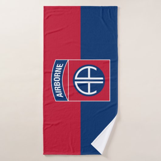 82e Veteraan, divisie Vlag militaire veteraan Badhanddoek (Badhanddoek)