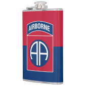 82e Veteraan, divisie Vlag militaire veteraan Heupfles (Links)