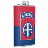 82e Veteraan, divisie Vlag militaire veteraan Heupfles (Rechts)