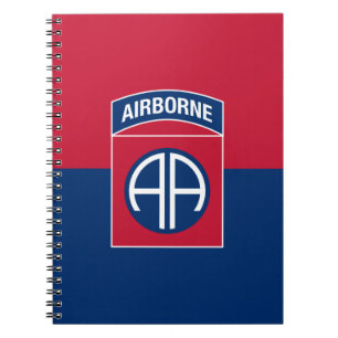 82e Veteraan, divisie Vlag militaire veteraan Notitieboek
