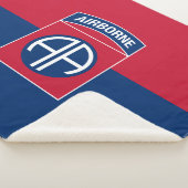 82e Veteraan, divisie Vlag militaire veteraan Sherpa Deken (3/4)