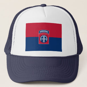 82e Veteraan, divisie Vlag militaire veteraan Trucker Pet