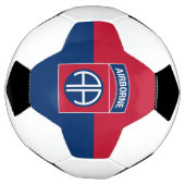 82e Veteraan, divisie Vlag militaire veteraan Voetbal (Gedraaid)