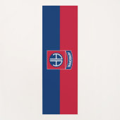 82e Veteraan, divisie Vlag militaire veteraan Yogamat (Voorkant)
