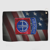 82e vlucht golfhanddoek (Horizontaal)