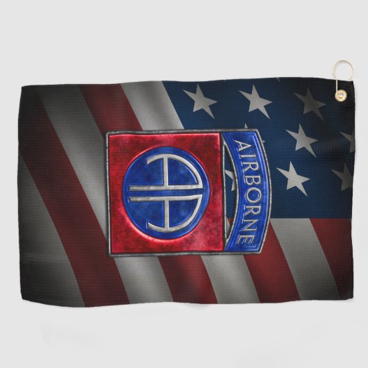 82e vlucht golfhanddoek (Horizontaal)