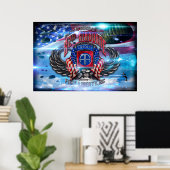 82e vlucht poster (Thuiskantoor)