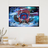 82e vlucht poster (Keuken)