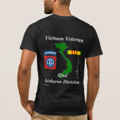 82e vlucht t-shirt (Achterkant)