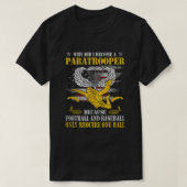 82nd 101st Airborne Paratrooper Jump Tshirt, Veter T-shirt (Design voorkant)