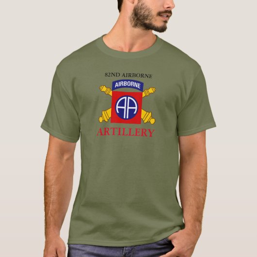 82ND AIRBORNE ARTILLERY T-SHIRT (Voorkant)