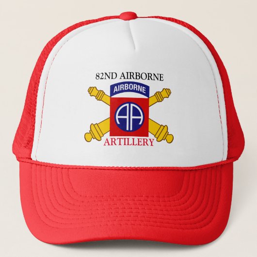 82ND AIRBORNE ARTILLERY TRUCKER PET (Voorkant)