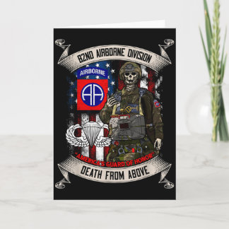 82nd Airborne Di Paratrooper Fort Bragg Sprongvleu Kaart