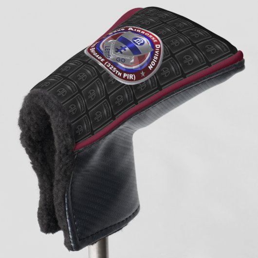 82nd Airborne Divisie 2de Brigade 325th PIR Golfheadcover (3/4 voorkant)