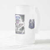 82nd Airborne Divisie Fort Bragg Matglas Bierpul (Voorkant rechts)