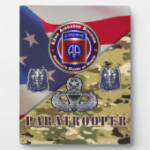 82nd Airborne Divisie Fotoplaat (Voorkant)