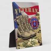 82nd Airborne Divisie Fotoplaat (Zijkant)