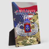 82nd Airborne Divisie Fotoplaat (Zijkant)