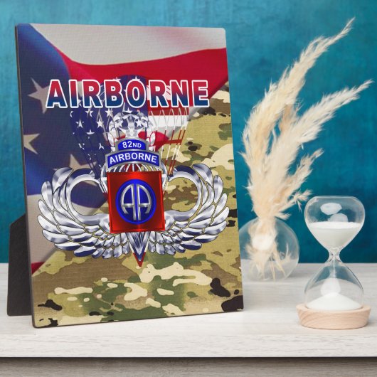 82nd Airborne Divisie Fotoplaat (Zijkant)