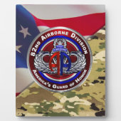 82nd Airborne Divisie Fotoplaat (Voorkant)