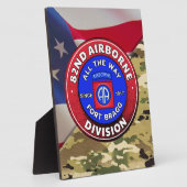 82nd Airborne Divisie Fotoplaat (Zijkant)
