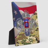 82nd Airborne Divisie Fotoplaat (Zijkant)