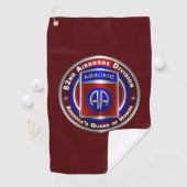 82nd Airborne Divisie Golfhanddoek (Insitu)