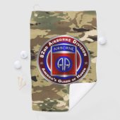 82nd Airborne Divisie Golfhanddoek (Insitu)