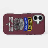 82nd Airborne Divisie iPhone 16 Hoesje (Achterkant horizontaal)
