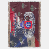 82nd Airborne Divisie - Lage Prijs Deken (Voorkant Verticaal)