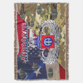 82nd Airborne Divisie - Lagere Prijs Deken (Voorkant Verticaal)