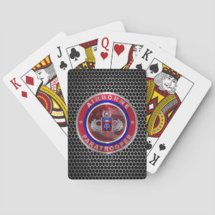 82nd Airborne Divisie  Pokerkaarten
