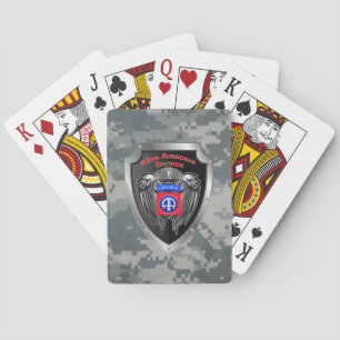 82nd Airborne Divisie Pokerkaarten