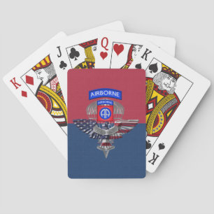 82nd Airborne Divisie  Pokerkaarten