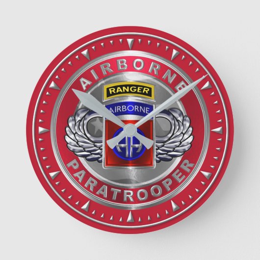 82nd Airborne Divisie Ronde Klok (Voorkant)