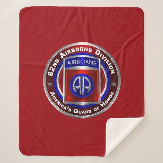 82nd Airborne Divisie Sherpa Deken (Voorkant)