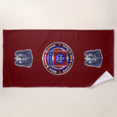 82nd Airborne Divisie Strandlaken (Voorkant)